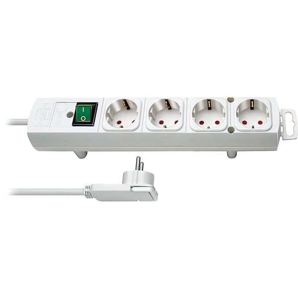 Comfort Line Plus stekkerdoos 4-voudig stekkerdoos