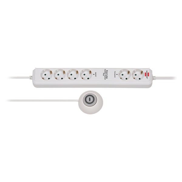 Eco-Line Stekkerdoos Comfort Switch Plus EL CSP 24 6-voudig stekkerdoos