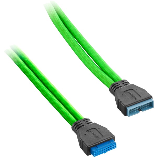 Cablemod Interne USB 3.0 kabel, 50 cm verlengkabel Lichtgroen