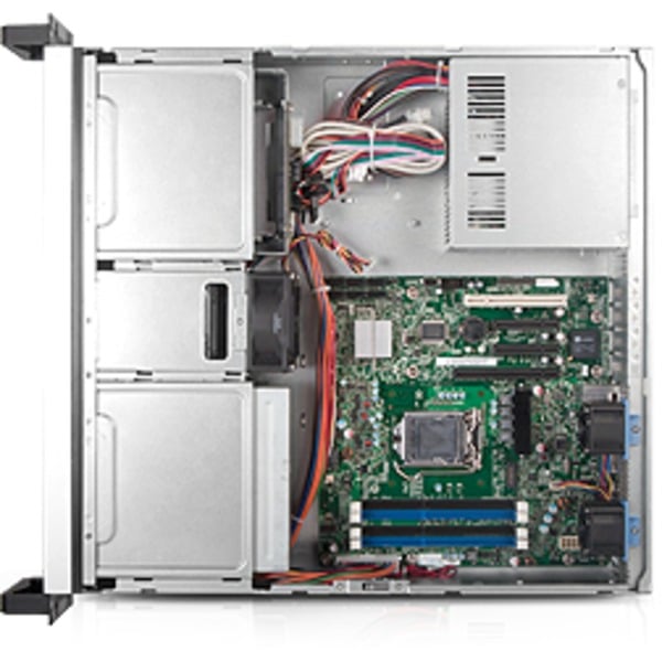 Chenbro RM24200-L rack behuizing Zilver/zwart | 2U | 2x USB-A 3.2 (5 ...