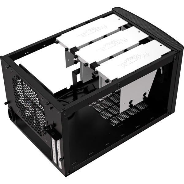 Fractal Design Node 304 cube-behuizing Zwart/wit, 2x USB-A 3.2 (5 Gbit/s), 2x Audio, Retail