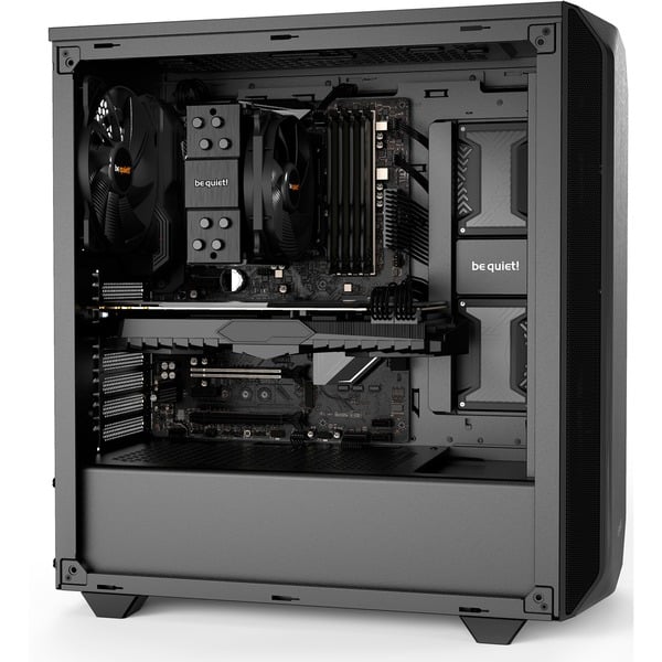 be quiet! PURE BASE 500 midi tower behuizing Zwart 2x USBA