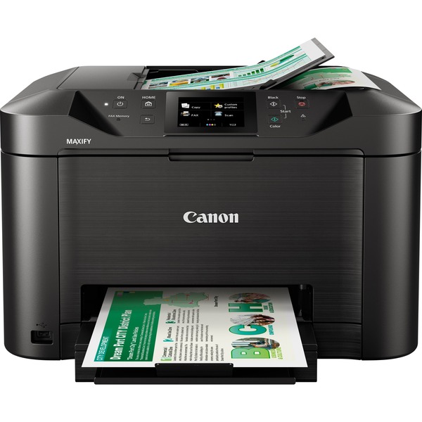Canon Maxify MB5150 allinone inkjetprinter met faxfunctie Zwart, USB/(W)LAN, Scan, Kopie, Fax