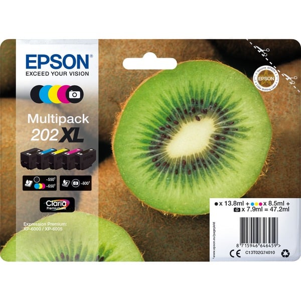 Multipack - 202 XL inkt