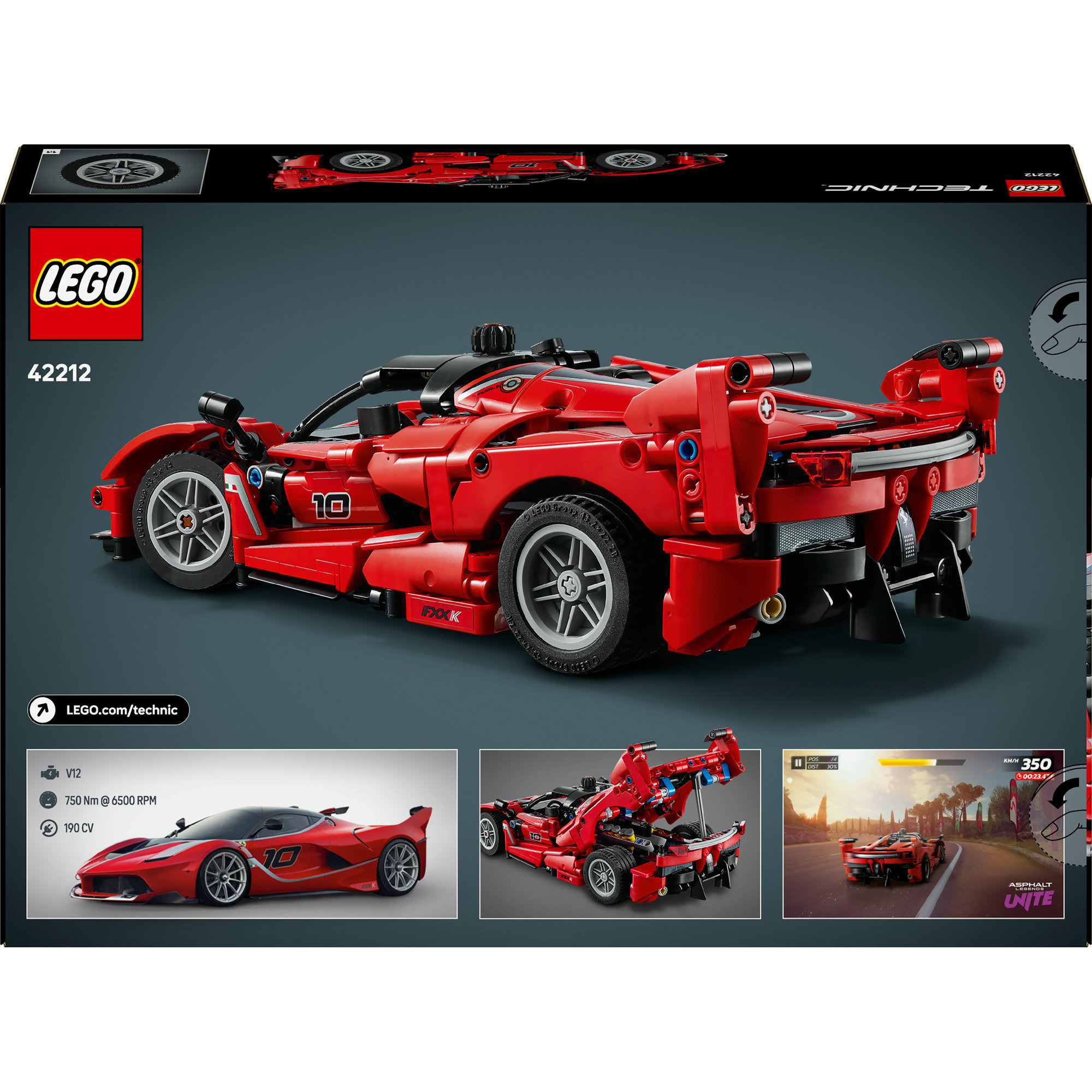 LEGO Technic - Ferrari FXX K Constructiespeelgoed 42212