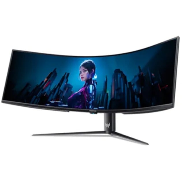 Acer Predator Z57bmiiphuzx 57" 8K UHD Curved UltraWide gaming monitor Zwart, 120 Hz, HDMI, DisplayPort, USB, Audio