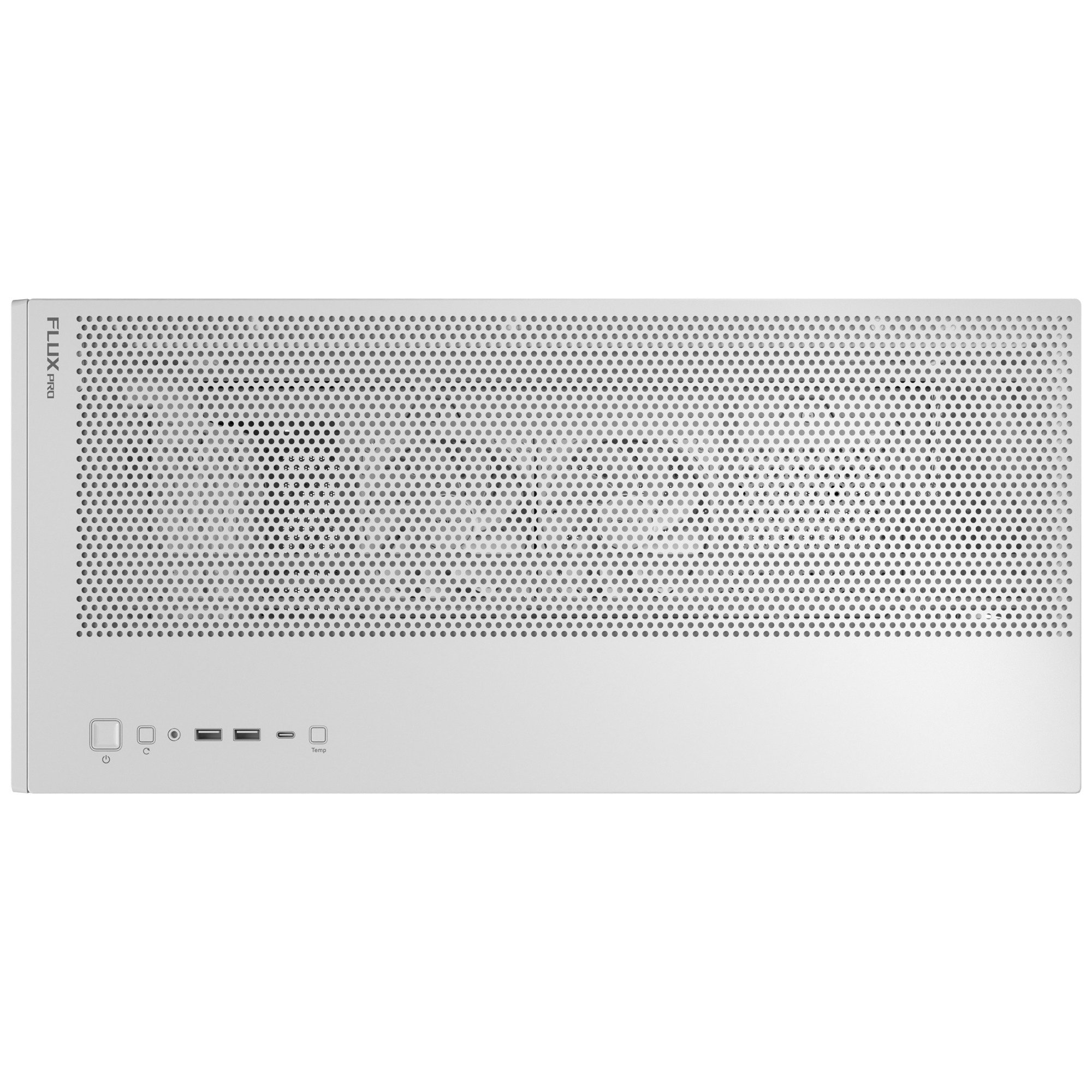 Antec FLUX Pro big tower behuizing Wit | 2x USB-A | 1x USB-C | Tempered Glass