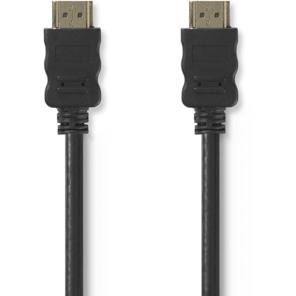 High Speed HDMI-Kabel met Ethernet, 5.0 meter Zwart, 4K@30Hz