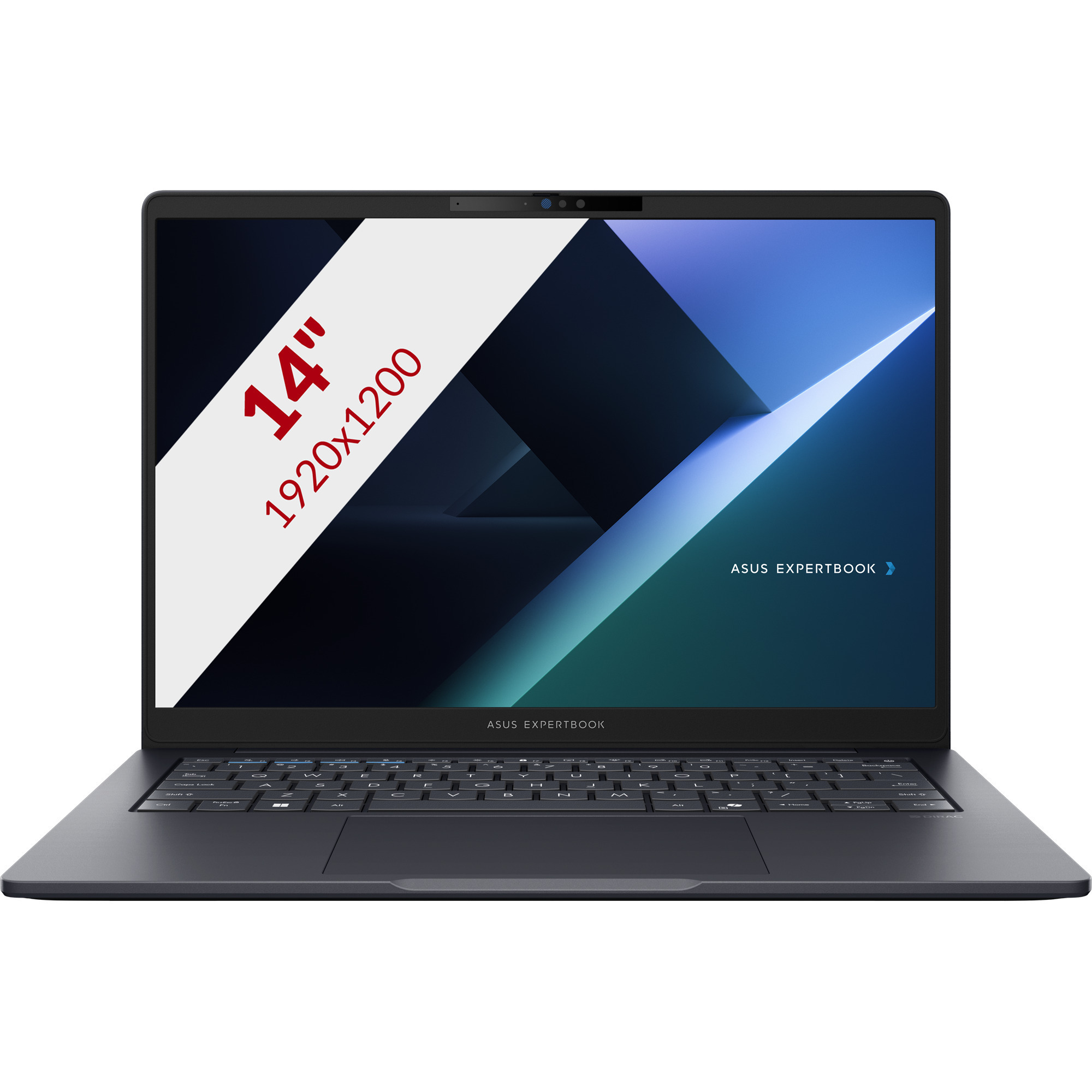 ASUS ExpertBook B5 B5405CCA-LY0020X 14"  laptop Zwart | Core Ultra 7 255H | Arc 140T | 16 GB | 512 GB SSD