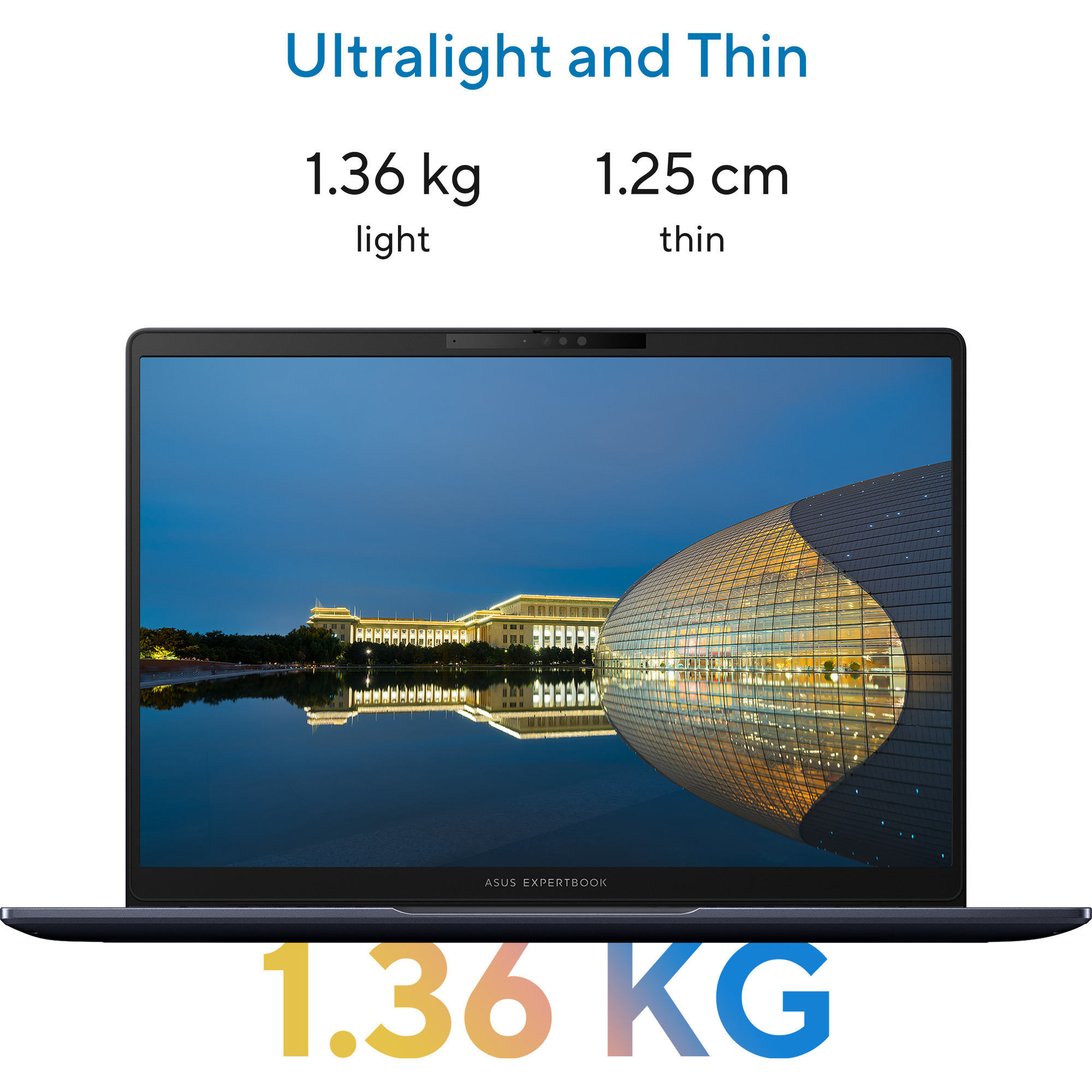 ASUS ExpertBook B5 B5405CCA-LY0020X 14"  laptop Zwart | Core Ultra 7 255H | Arc 140T | 16 GB | 512 GB SSD