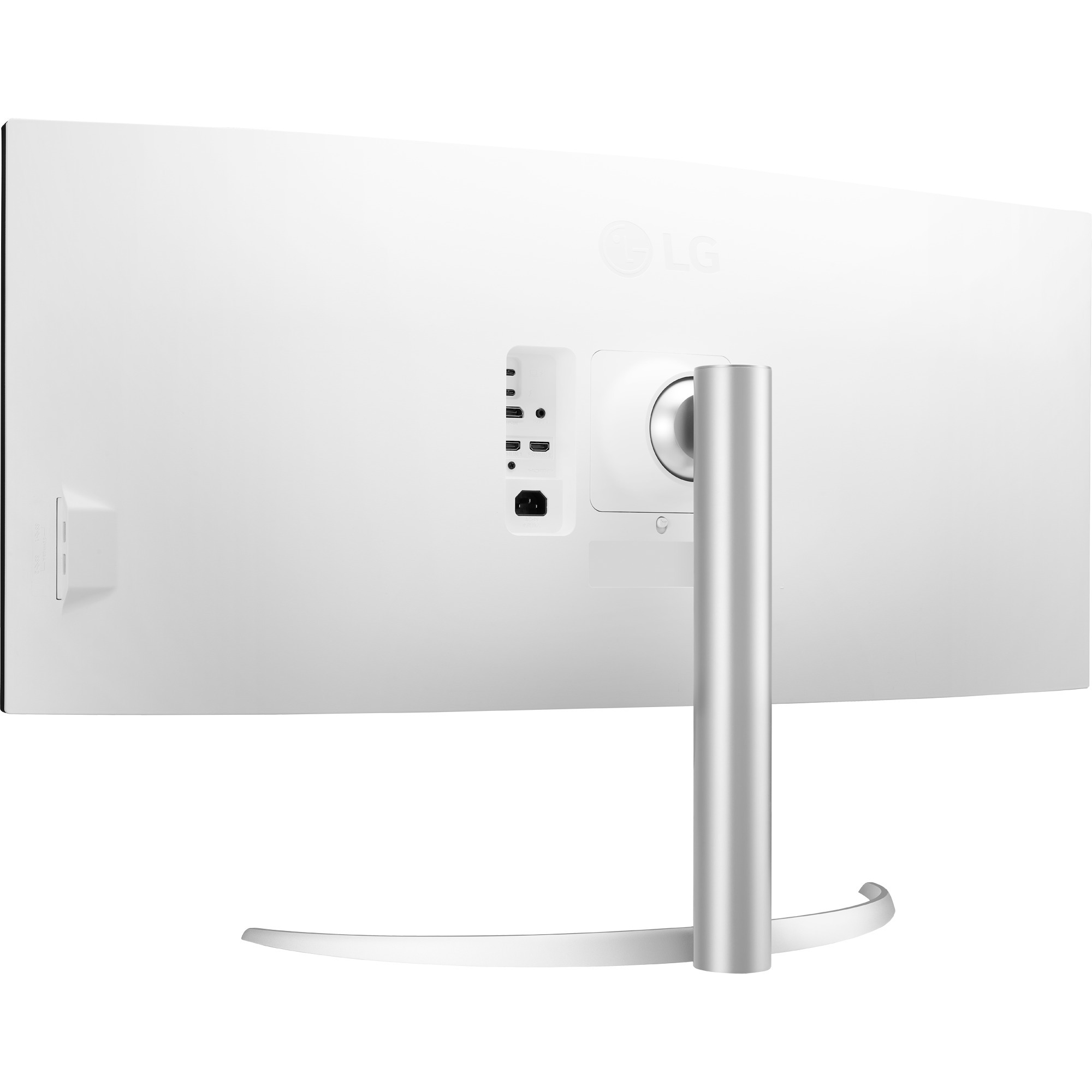 LG UltraWide 40WP95CP-W 39.7" 4K UHD Curved monitor Wit, 2x HDMI, DisplayPort, 2x USB-A, USB-C, Thunderbolt 4