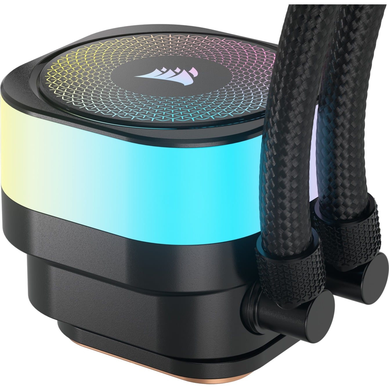Corsair iCUE LINK TITAN 280 RX RGB waterkoeling Zwart, 4-pins PWM fan-connector