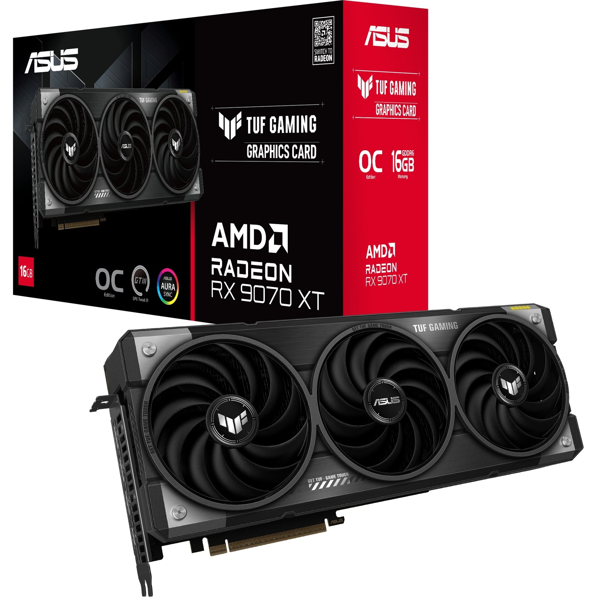 SAPPHIRE Grafische kaart - NITRO AMD RADEON™ RX 9070 XT Gaming OC - 16