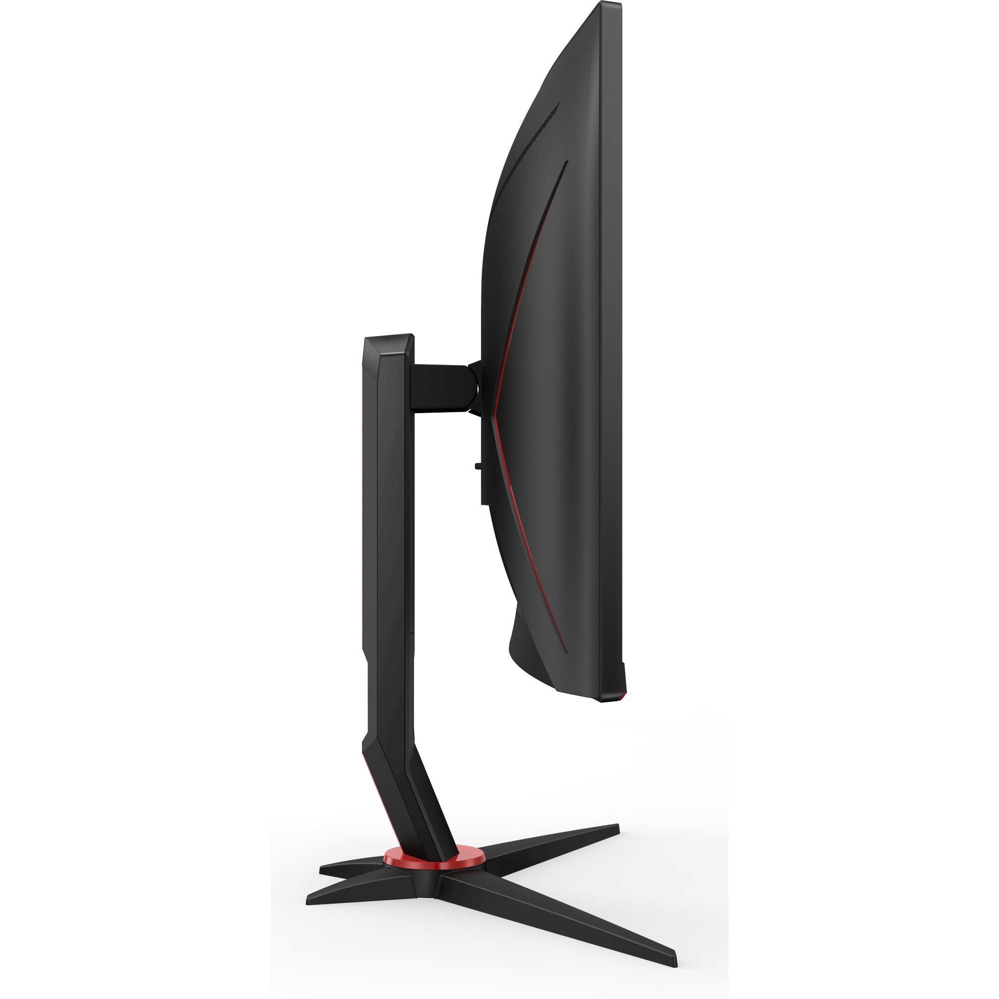 AOC C27G2Z3/BK 27" Curved gaming monitor Zwart/rood, 280 Hz (OC), HDMI, DisplayPort