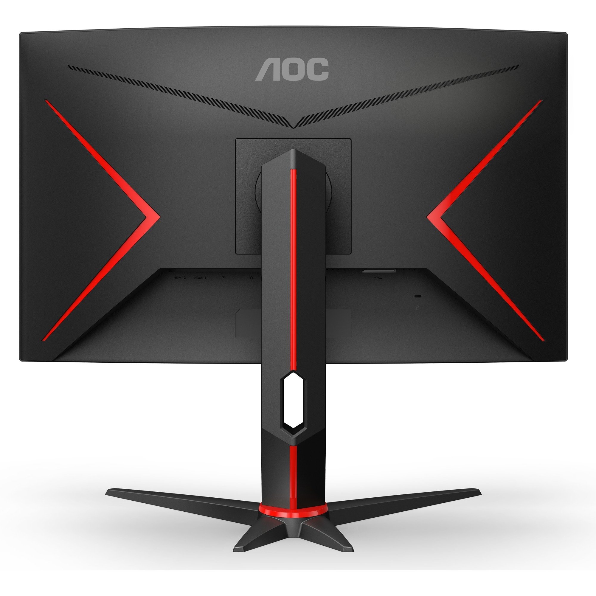 AOC C27G2Z3/BK 27" Curved gaming monitor Zwart/rood, 280 Hz (OC), HDMI, DisplayPort