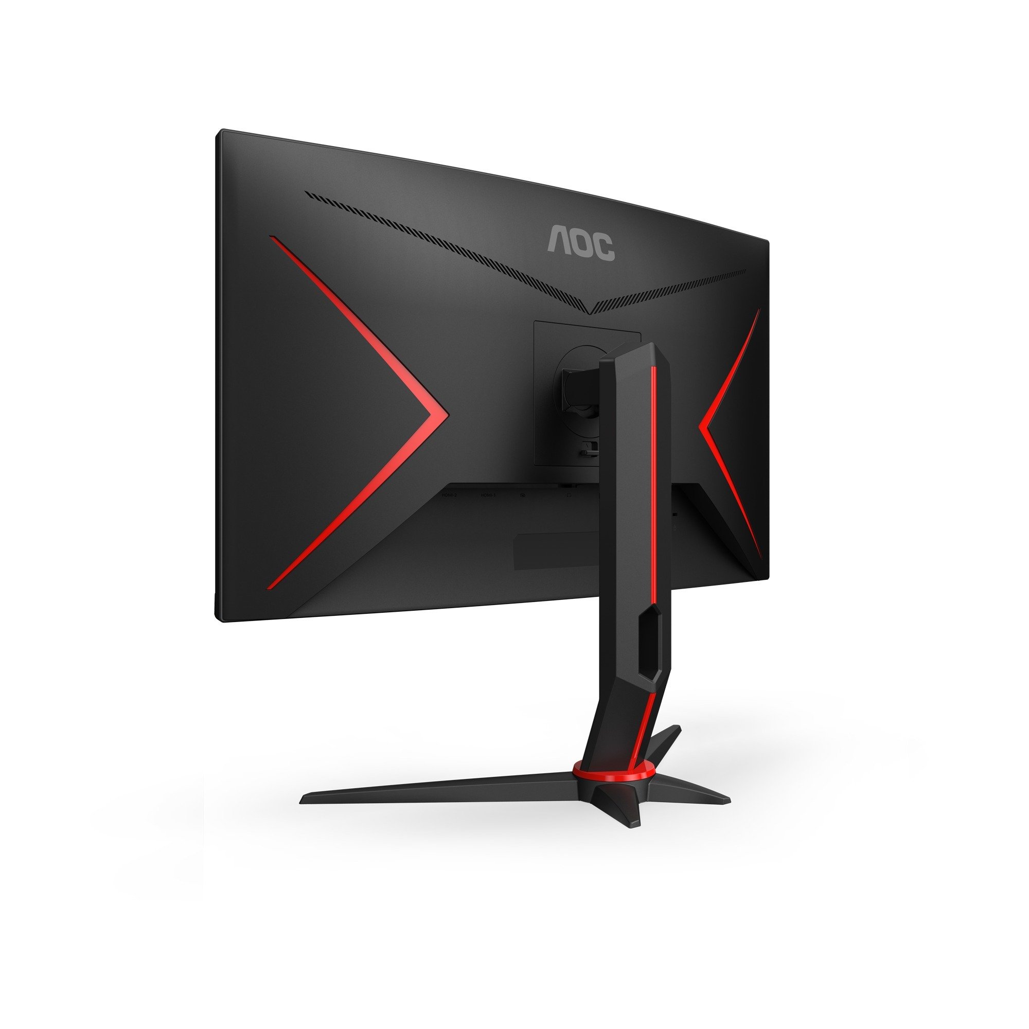 AOC C27G2Z3/BK 27" Curved gaming monitor Zwart/rood, 280 Hz (OC), HDMI, DisplayPort