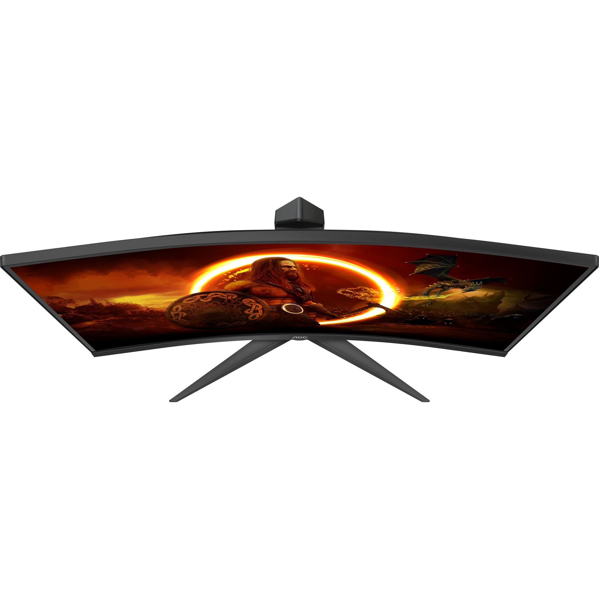 AOC C27G2Z3/BK 27" Curved gaming monitor Zwart/rood, 280 Hz (OC), HDMI, DisplayPort