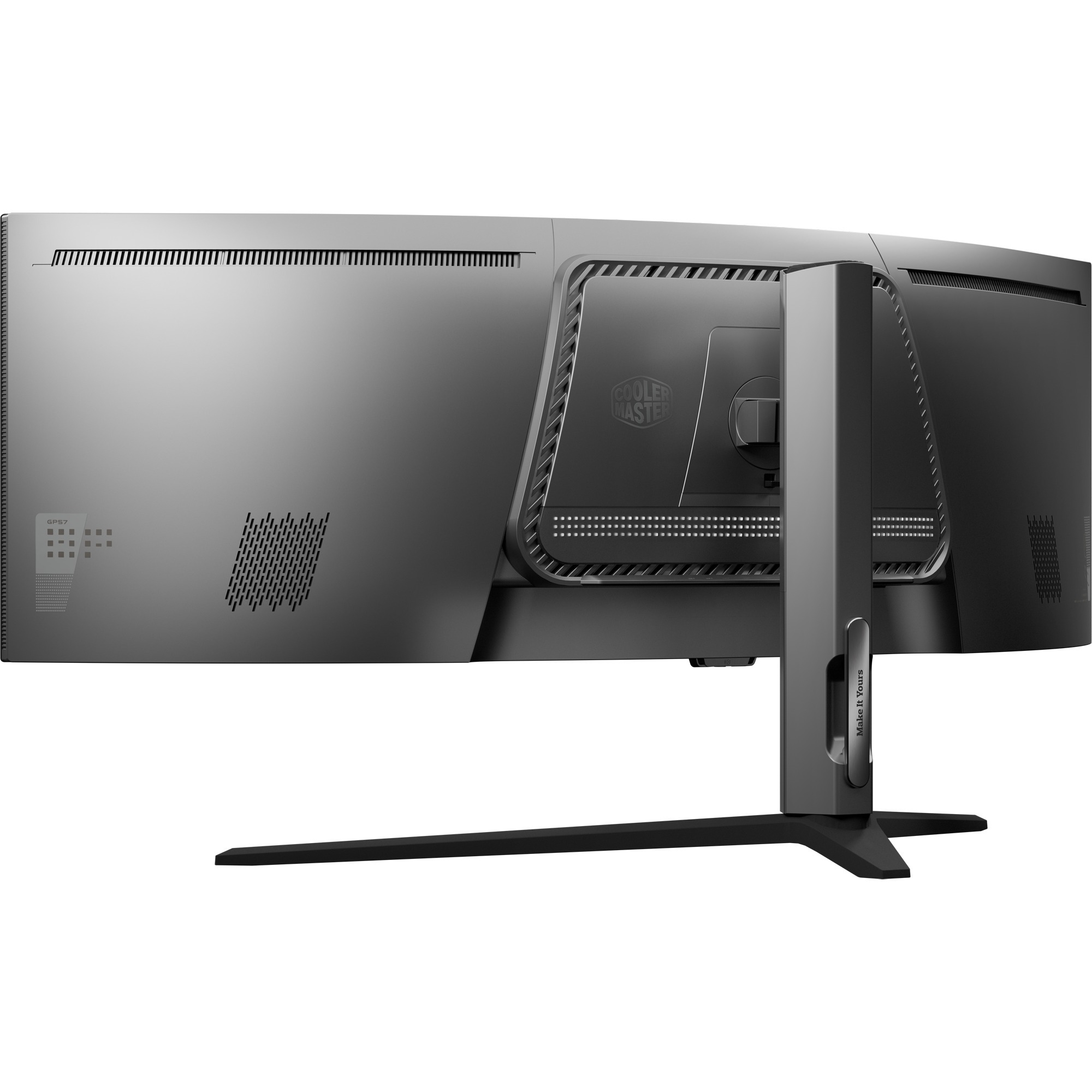 Cooler Master GP57ZS DUHD gaming monitor 57" 8K UHD Curved UltraWide  Zwart, 2x HDMI, 1x DisplayPort, USB-C, USB-B, USB-A, 120 Hz