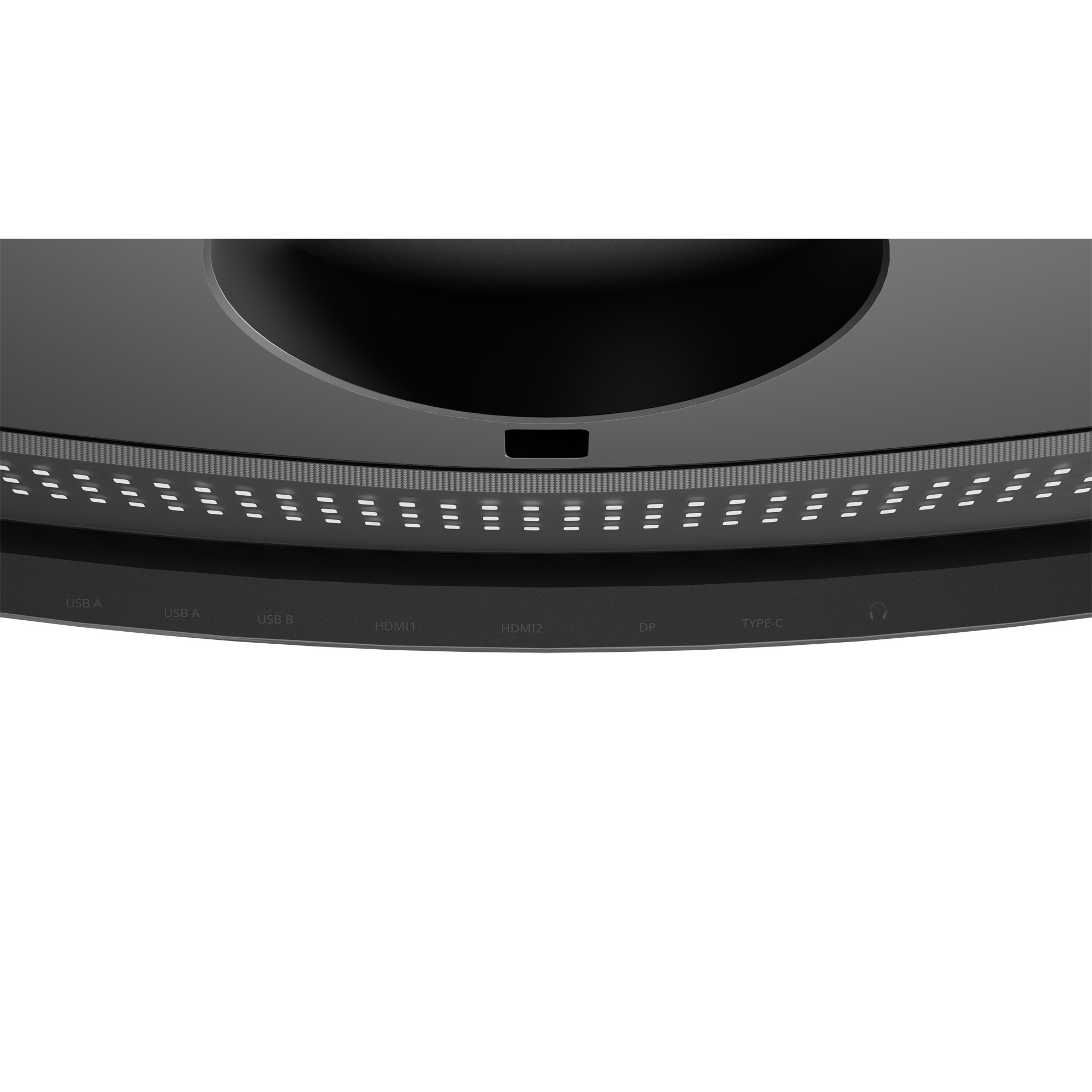 Cooler Master GP57ZS DUHD gaming monitor 57" 8K UHD Curved UltraWide  Zwart, 2x HDMI, 1x DisplayPort, USB-C, USB-B, USB-A, 120 Hz