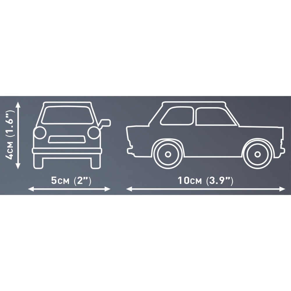 COBI Youngtimer Collection - Trabant 601 Deluxe Constructiespeelgoed Schaal 1:35