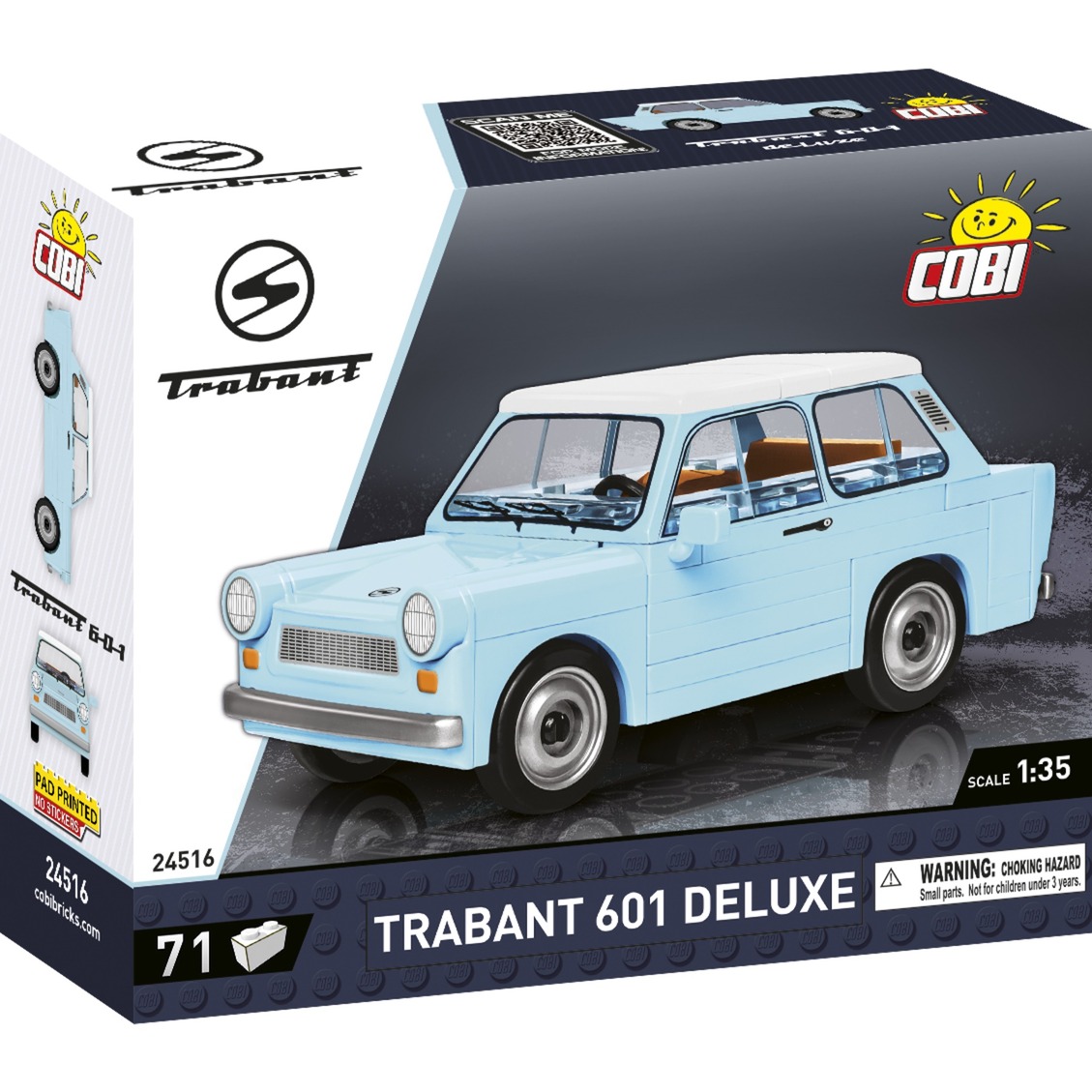 COBI Youngtimer Collection - Trabant 601 Deluxe Constructiespeelgoed Schaal 1:35