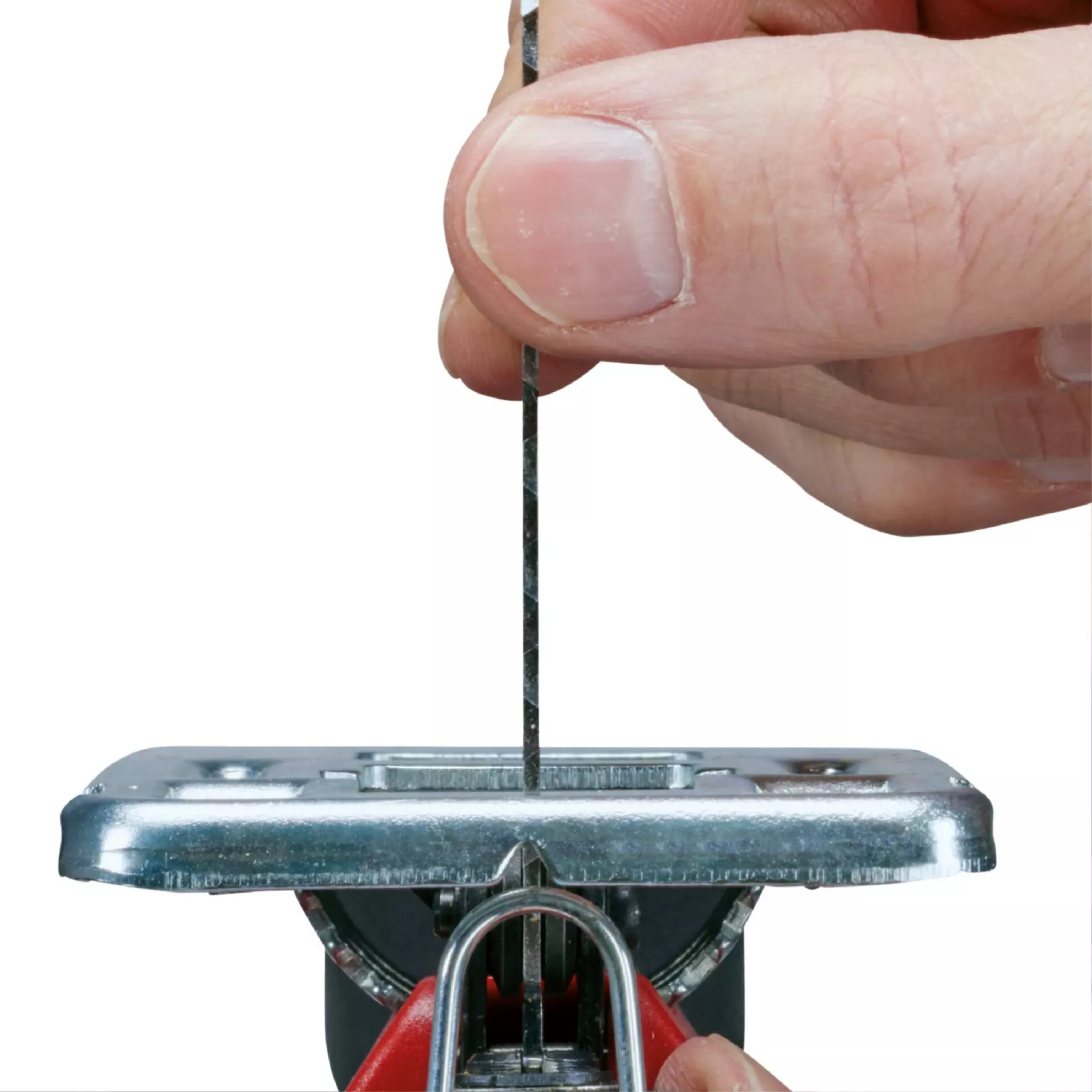 EINHELL TC-JS 80/1 Kit decoupeerzaag Rood/zwart, Incl. koffer en drie zaagbladen (T-schacht)