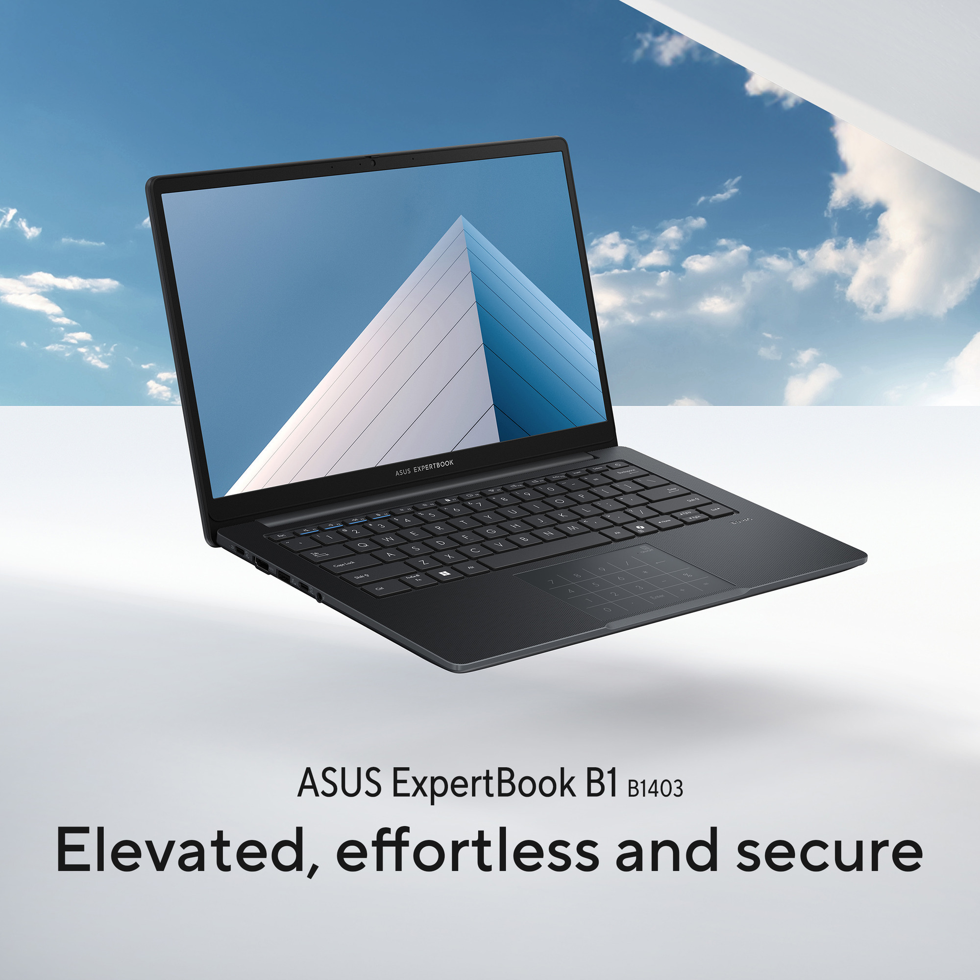 ASUS ExpertBook B1 B1403CVA-S63661XA 14"  Copilot+ laptop Grijs | Core i5-13420H | UHD Graphics | 8 GB | 256 GB SSD