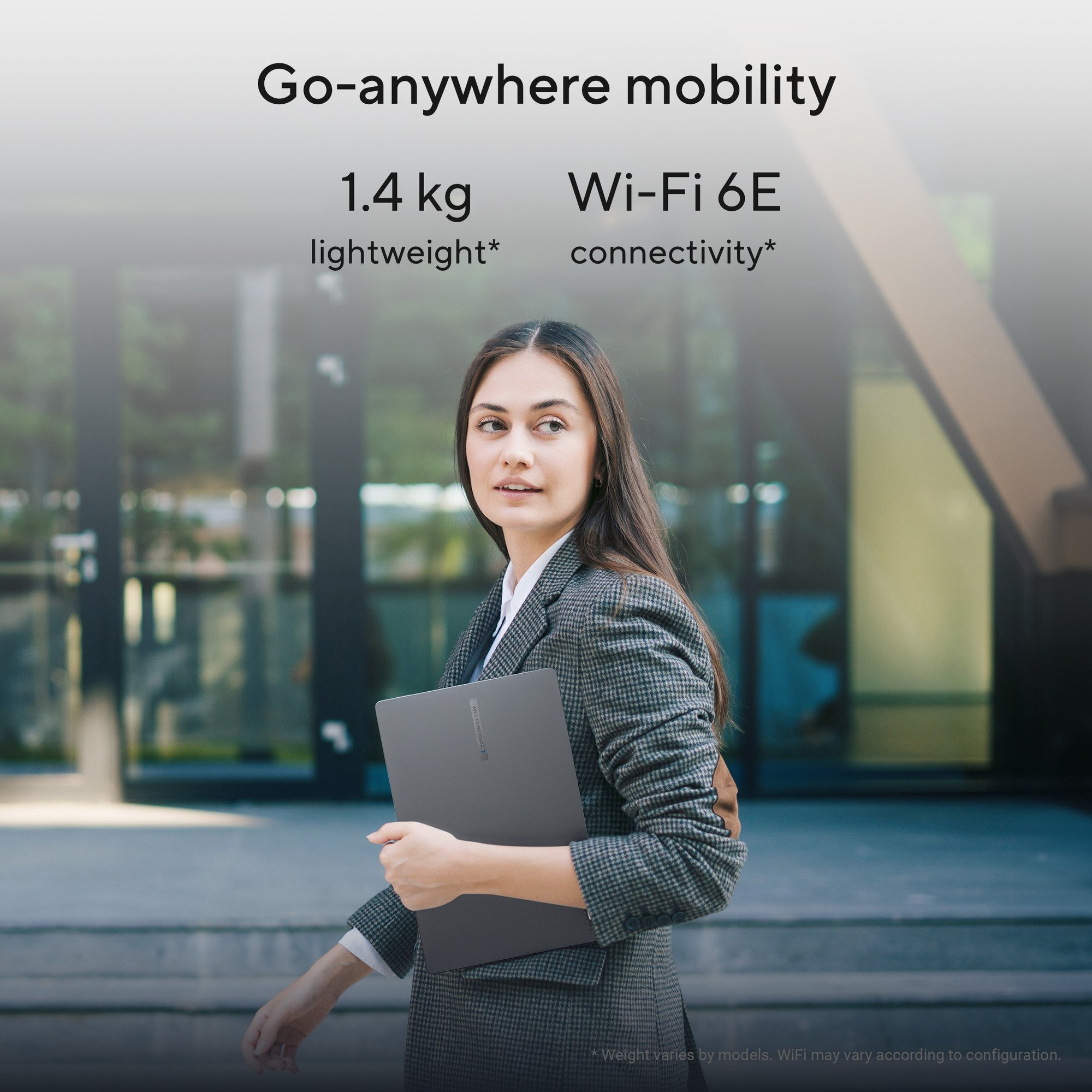 ASUS ExpertBook B1 B1403CVA-S63661XA 14"  Copilot+ laptop Grijs | Core i5-13420H | UHD Graphics | 8 GB | 256 GB SSD