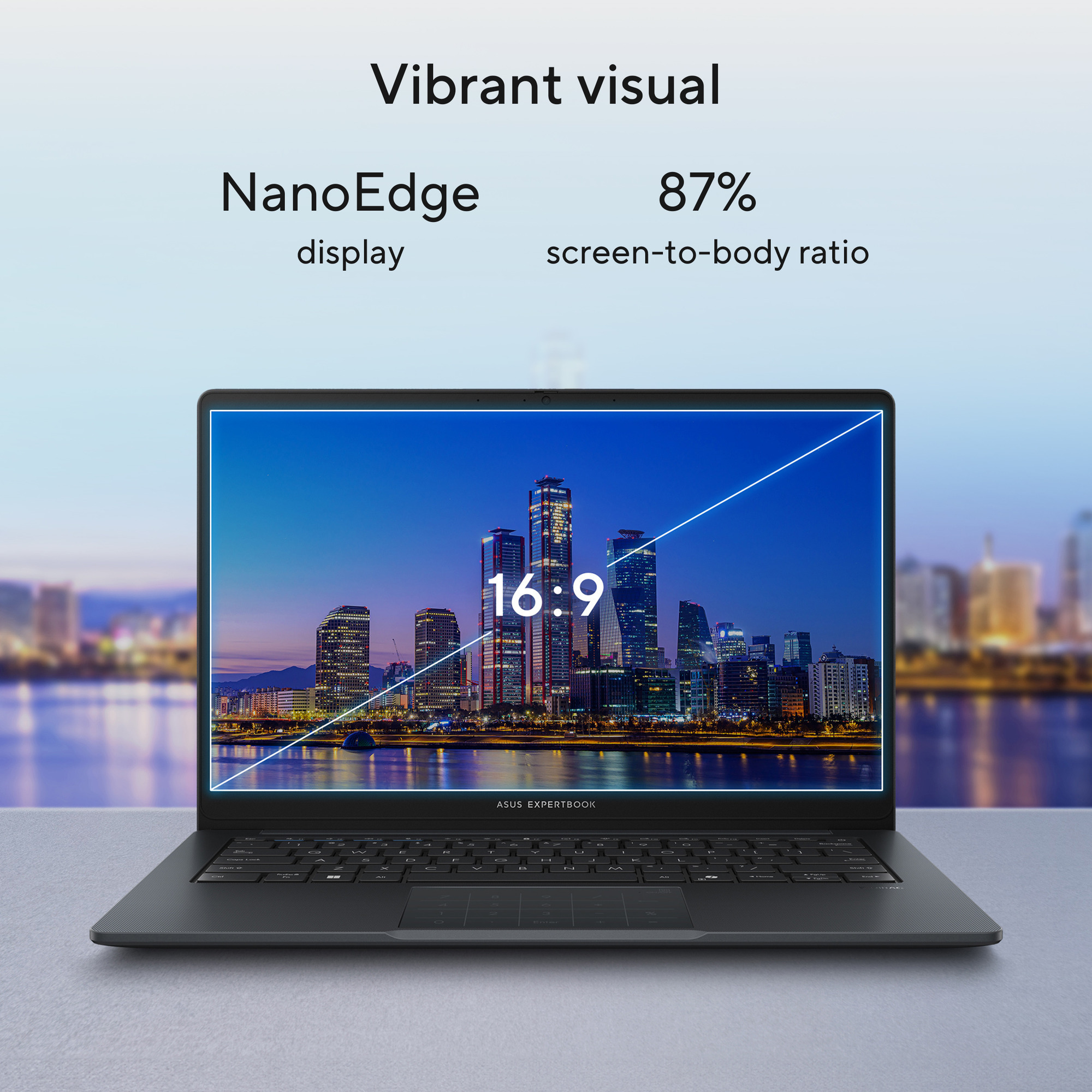 ASUS ExpertBook B1 B1403CVA-S63661XA 14"  Copilot+ laptop Grijs | Core i5-13420H | UHD Graphics | 8 GB | 256 GB SSD