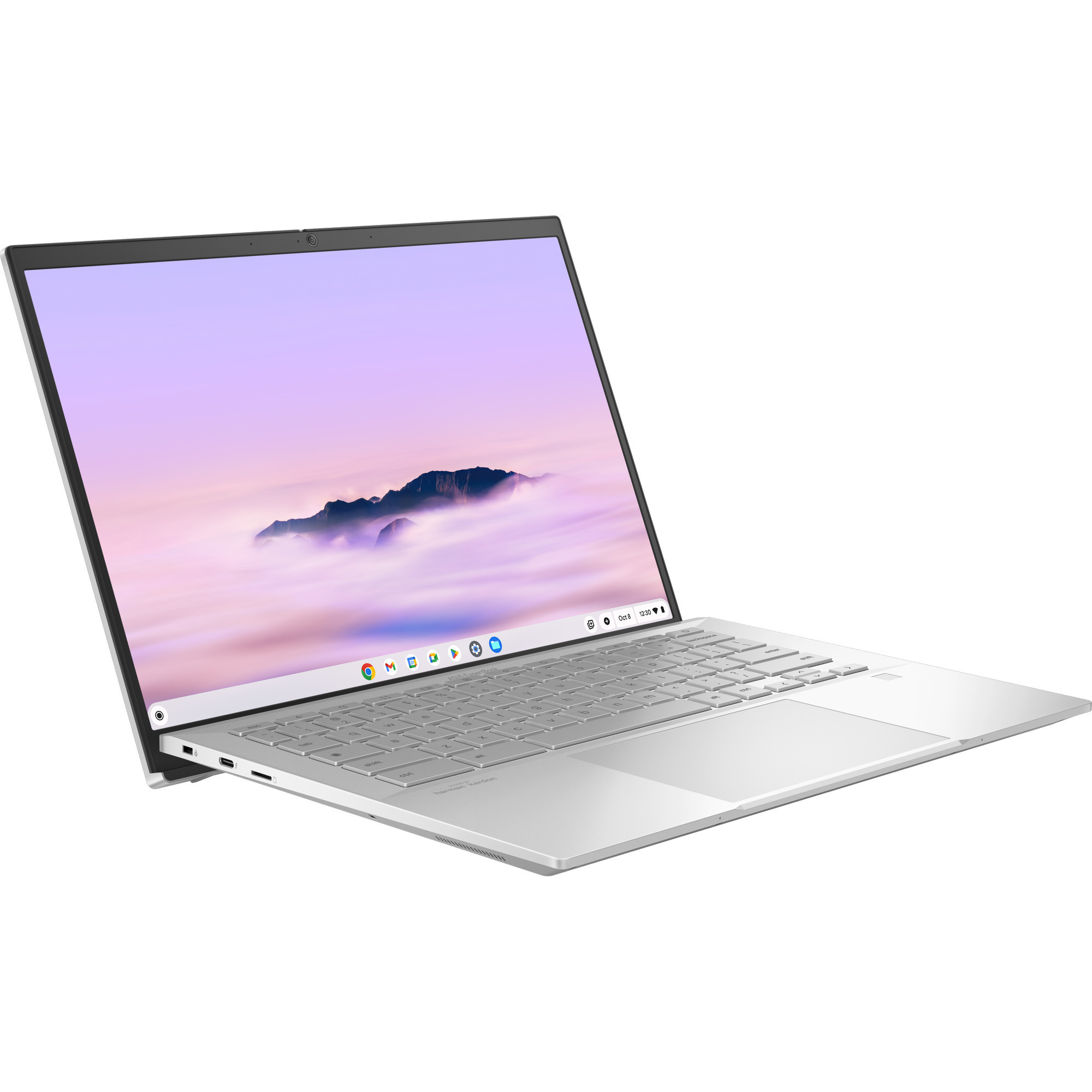 ASUS ExpertBook CX54 Chromebook Plus Enterprise CB5403CMA-QM0260 14"  laptop Zilver | Core Ultra 5 115U | Intel Graphics | 16 GB | 128 GB SSD | Touch