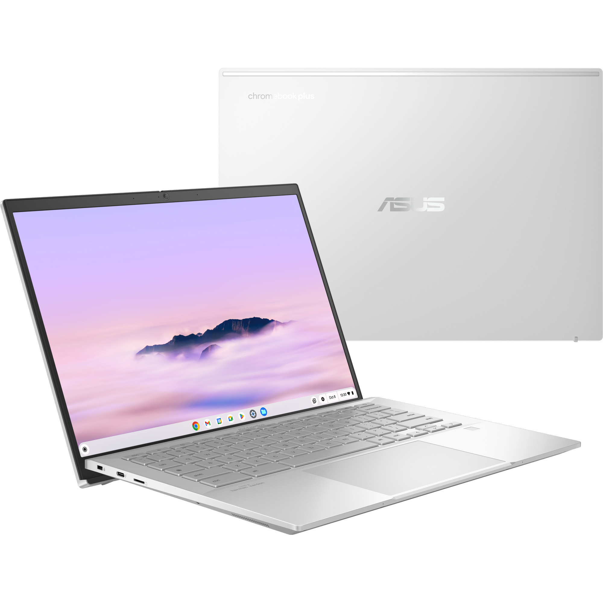 ASUS ExpertBook CX54 Chromebook Plus Enterprise CB5403CMA-QM0260 14"  laptop Zilver | Core Ultra 5 115U | Intel Graphics | 16 GB | 128 GB SSD | Touch