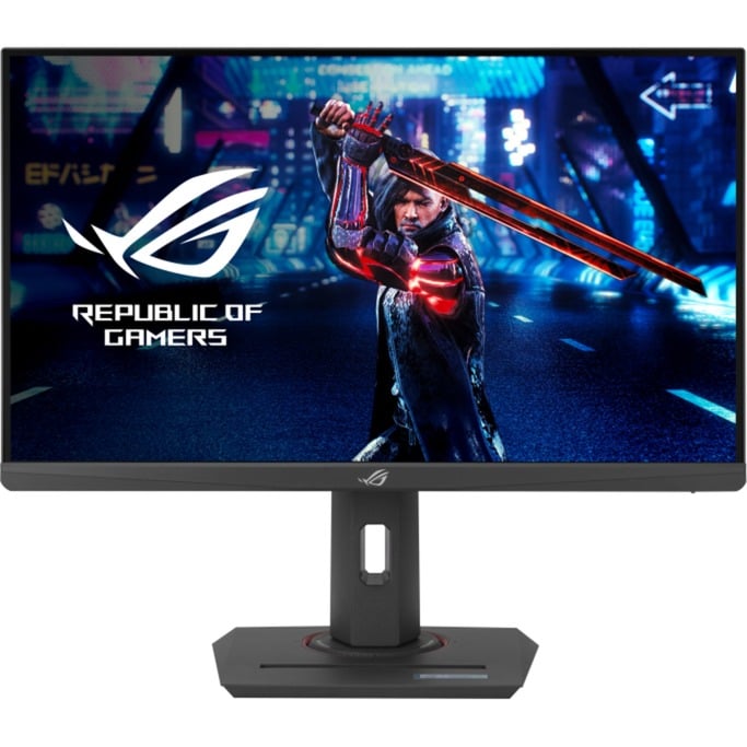 ASUS ROG Strix XG259QNS 25" gaming monitor Zwart, 2x HDMI, DisplayPort, 2x USB-A, 380 Hz