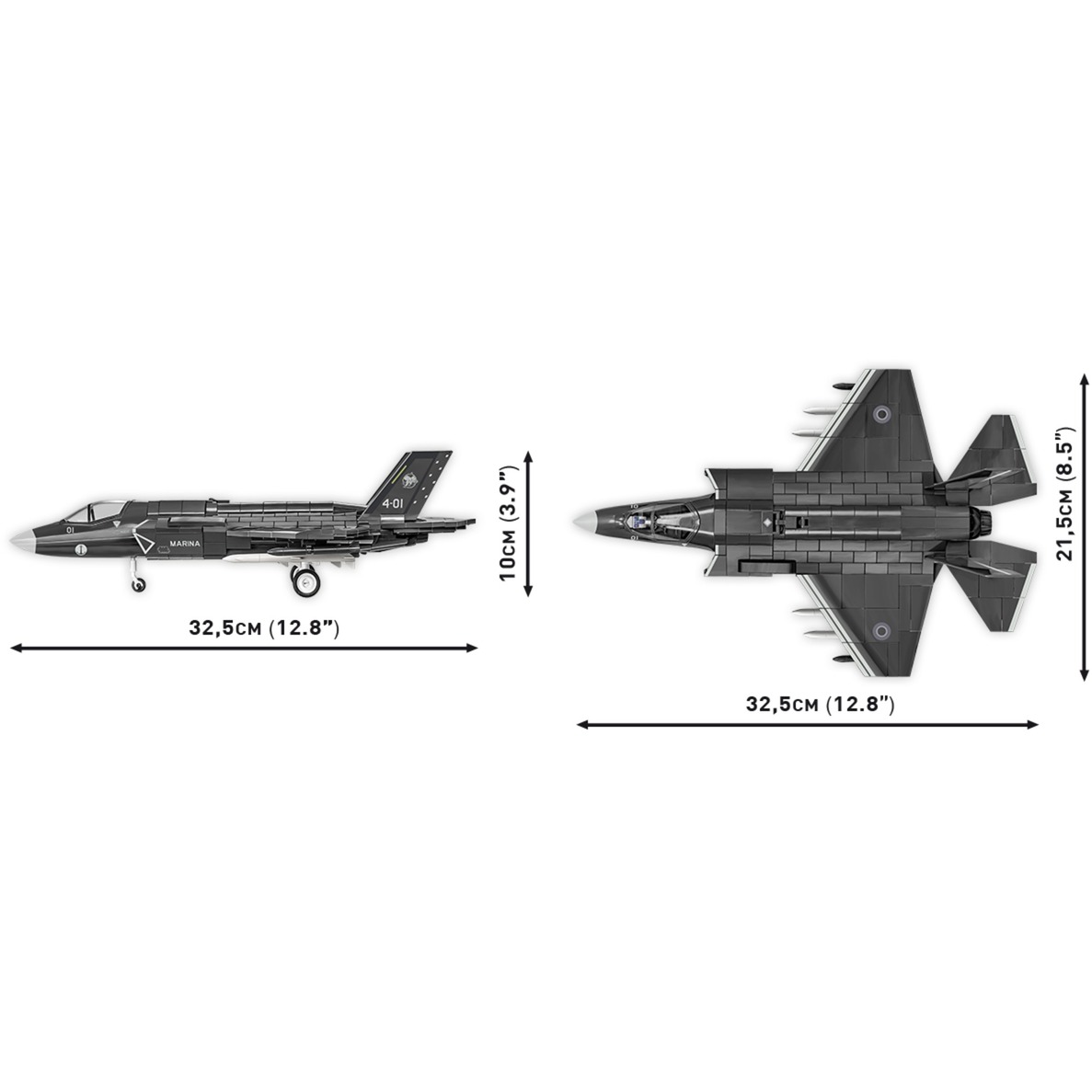 COBI Armed Forces - F-35B STOVL Lightning II Constructiespeelgoed Schaal 1:48