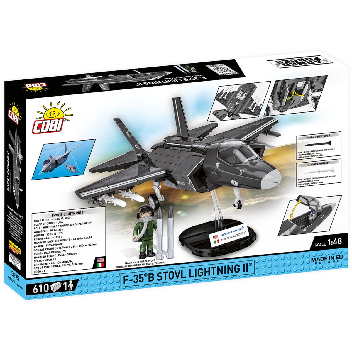 COBI Armed Forces - F-35B STOVL Lightning II Constructiespeelgoed Schaal 1:48
