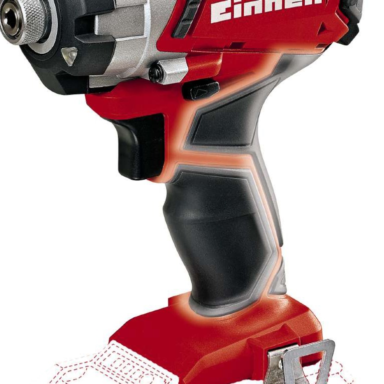 EINHELL TE-CI 18/1 Li-Solo slagmoersleutel Rood/zwart, Accu en oplader niet inbegrepen