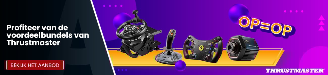 Ontdek en profiteer van de Thrustmaster voordeelbundels en bespaar