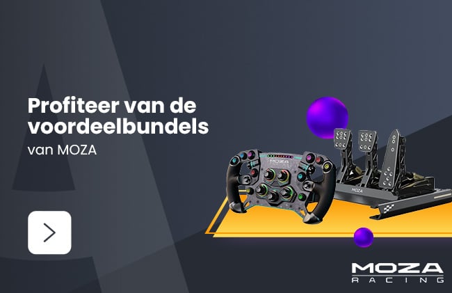 Ontdek en profiteer van de MOZA voordeelbundels en bespaar