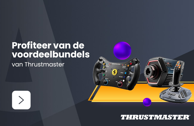 Ontdek en profiteer van de Thrustmaster voordeelbundels en bespaar