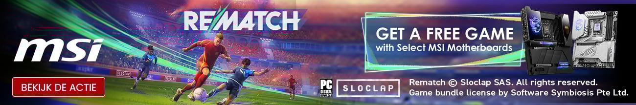 MSI actie: gratis Rematch gamekey