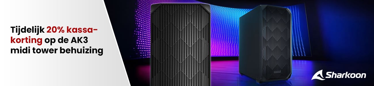Sharkoon AK3 midi tower behuizing