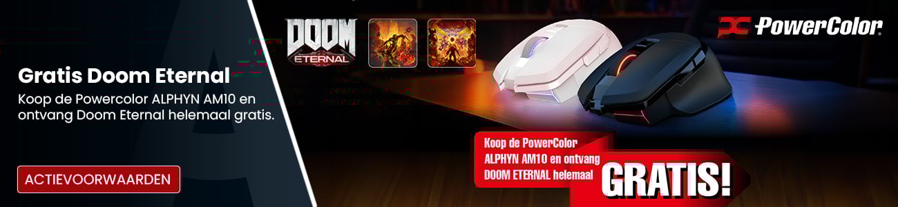 Koop de Powercolor ALPHYN AM10 en ontvang Doom Eternal