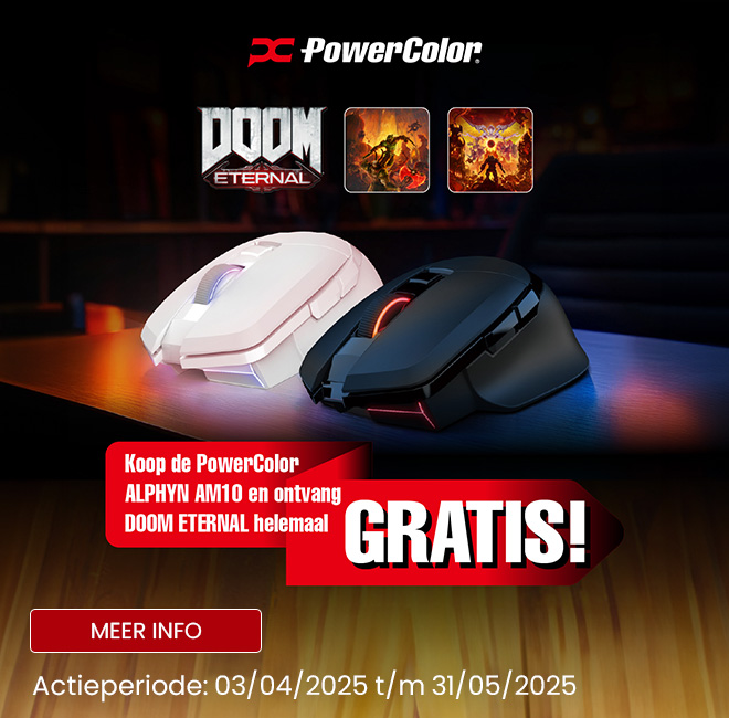 Koop de Powercolor ALPHYN AM10 en ontvang Doom Eternal