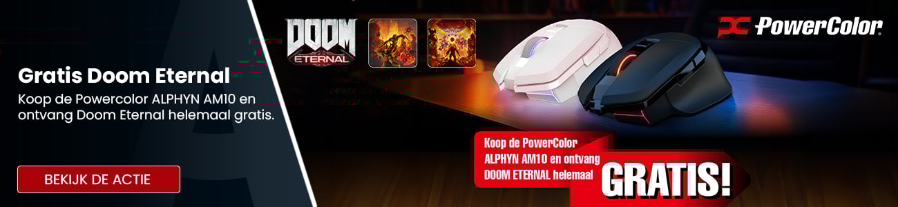 Koop de Powercolor ALPHYN AM10 en ontvang Doom Eternal