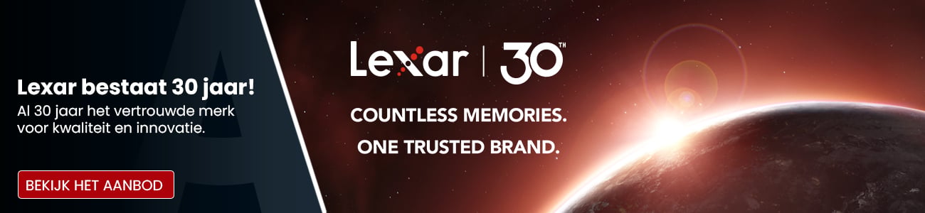 Lexar 30 jaar verjaardag