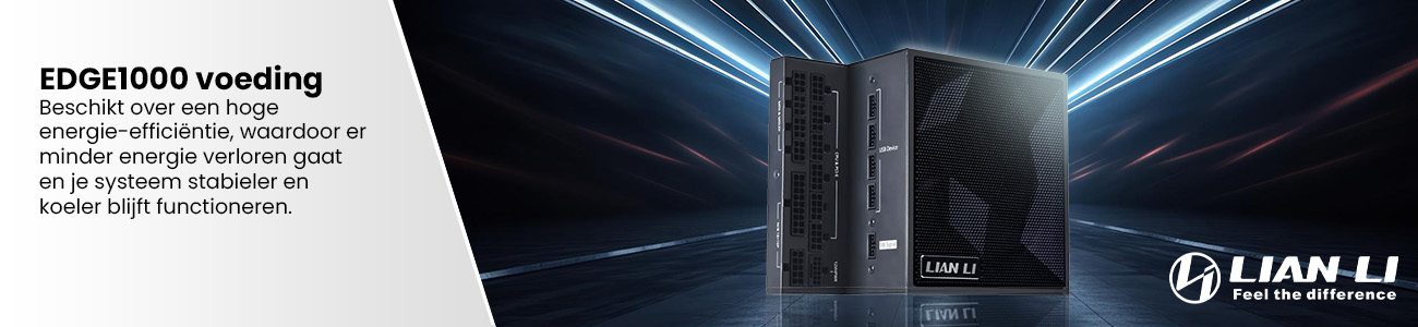 Lian Li EDGE1000, 1000 Watt voeding