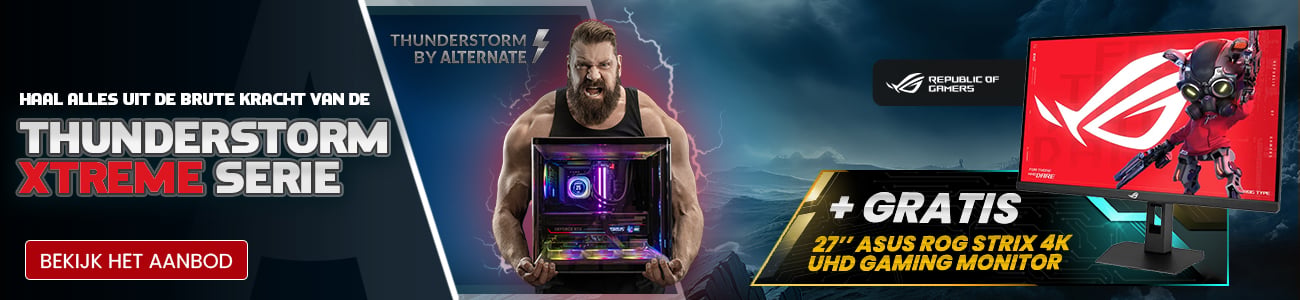 Xtreme Series -  Thunderstorm actieweken