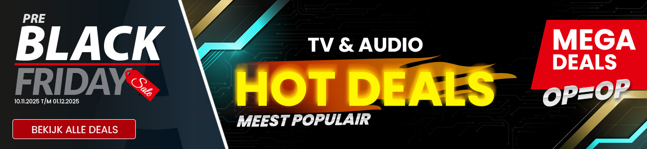 Black Friday hotdeals - Tv & Audio