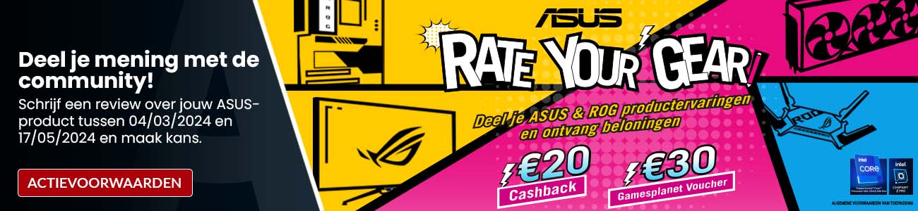 Listingbanner - ASUS Rate Your Gear