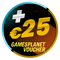 Beoordeel je product na je aankoop en ontvang tot €60 aan Gamesplanet-vouchers!