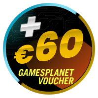 Beoordeel je product na je aankoop en ontvang tot €60 aan Gamesplanet-vouchers!